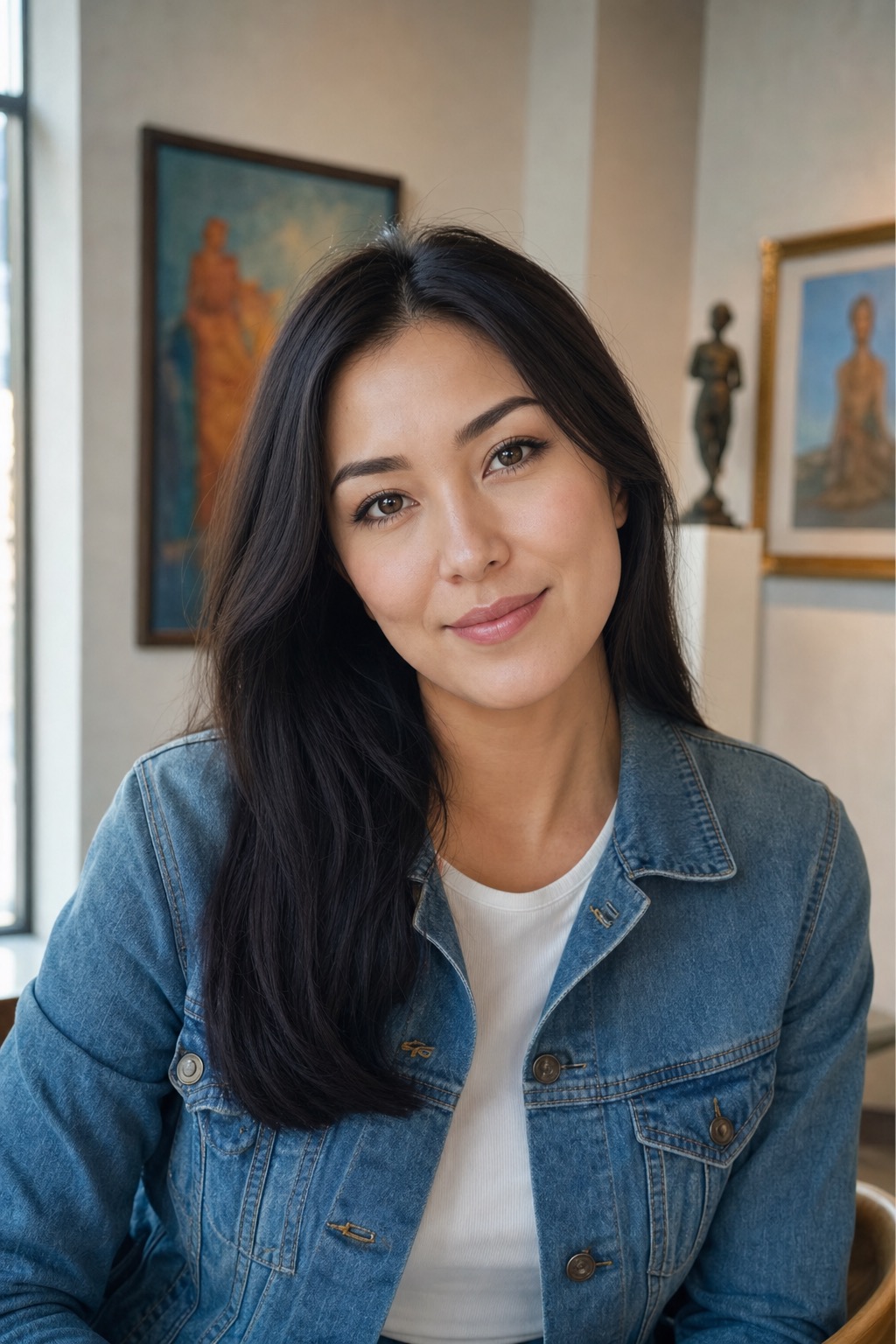 Aliya, 33, AI girlfriend from Kazakhstan — Café owner