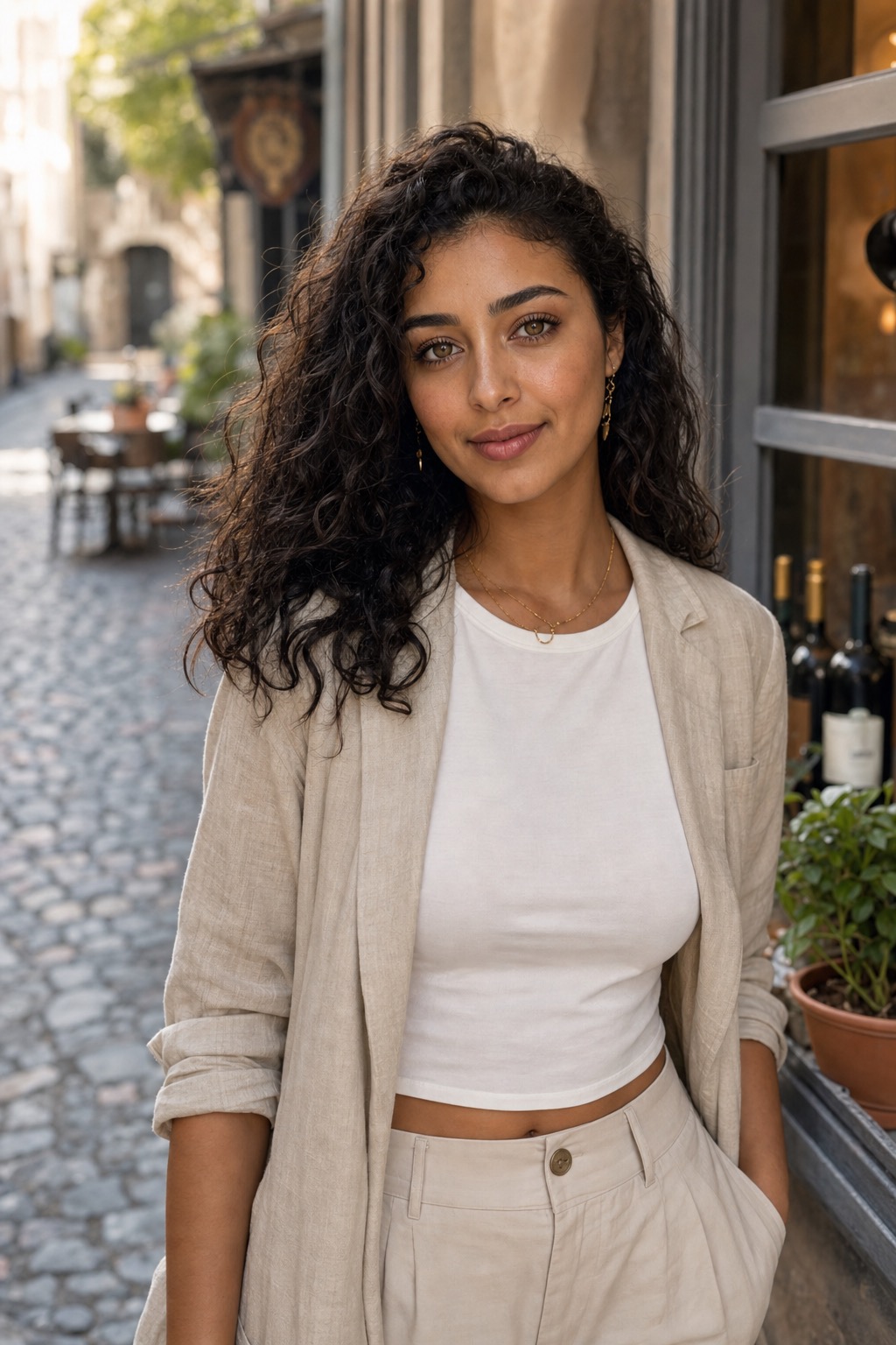 Ines, 28, AI girlfriend from Morocco — Sommelier