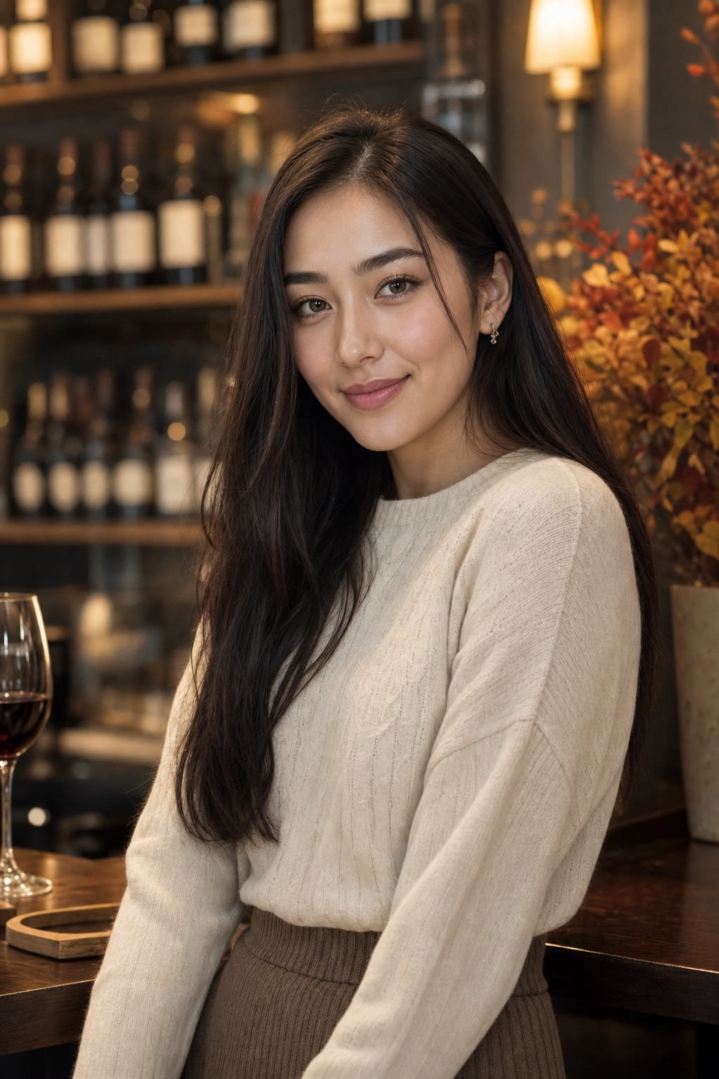 Kamila, 20, AI girlfriend from Kazakhstan — Sommelier